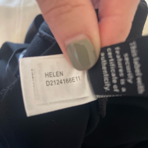 DVF Helen Black Sheath Dress Size 10 — Quiet Luxury Minimalist LBD - Picture 4 of 7